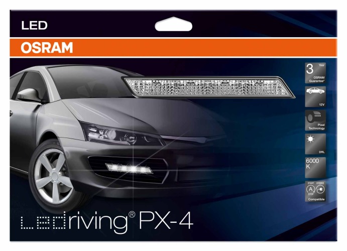 Jednoduché denné svietenie OSRAM LEDriving PX-4 DRL401 4xLED