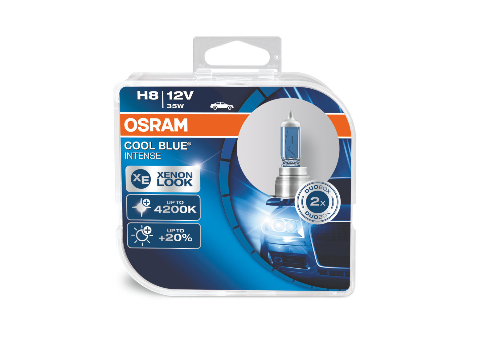 Žiarovka H8 OSRAM Cool Blue Intense 12V 35W - Set 2ks