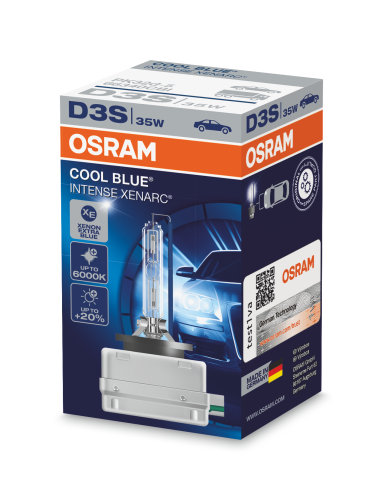 Xenónová výbojka D3S OSRAM Xenarc 35W Cool Blue Intense ExtraBlue 6000K 1ks