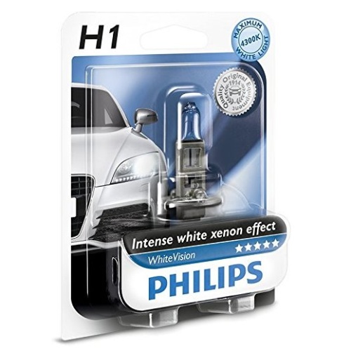 Žiarovka H1 PHILIPS WhiteVision 12V Xenónový Efekt - 1ks