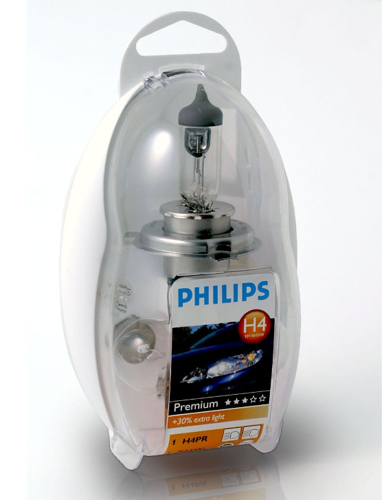 Sada žiaroviek H4 Premium 12V PHILIPS Retail EasyKit