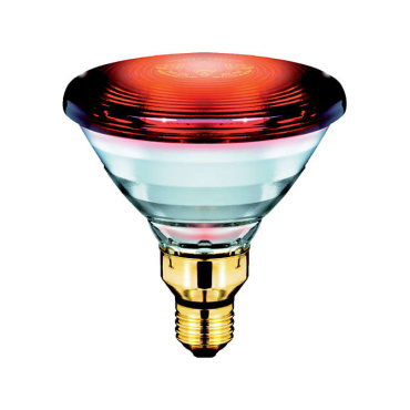 Výhrevná Infra žiarovka 150W 230V E27 PAR38 PHILIPS Red