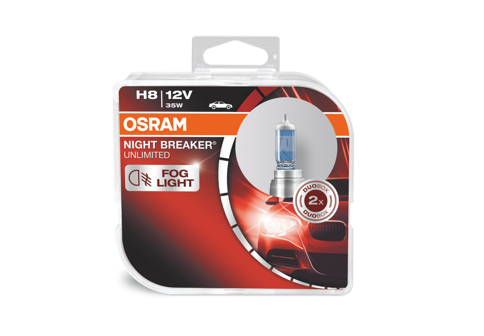 Žiarovka H8 OSRAM Night Breaker Unlimited 12V 35W Set 2ks