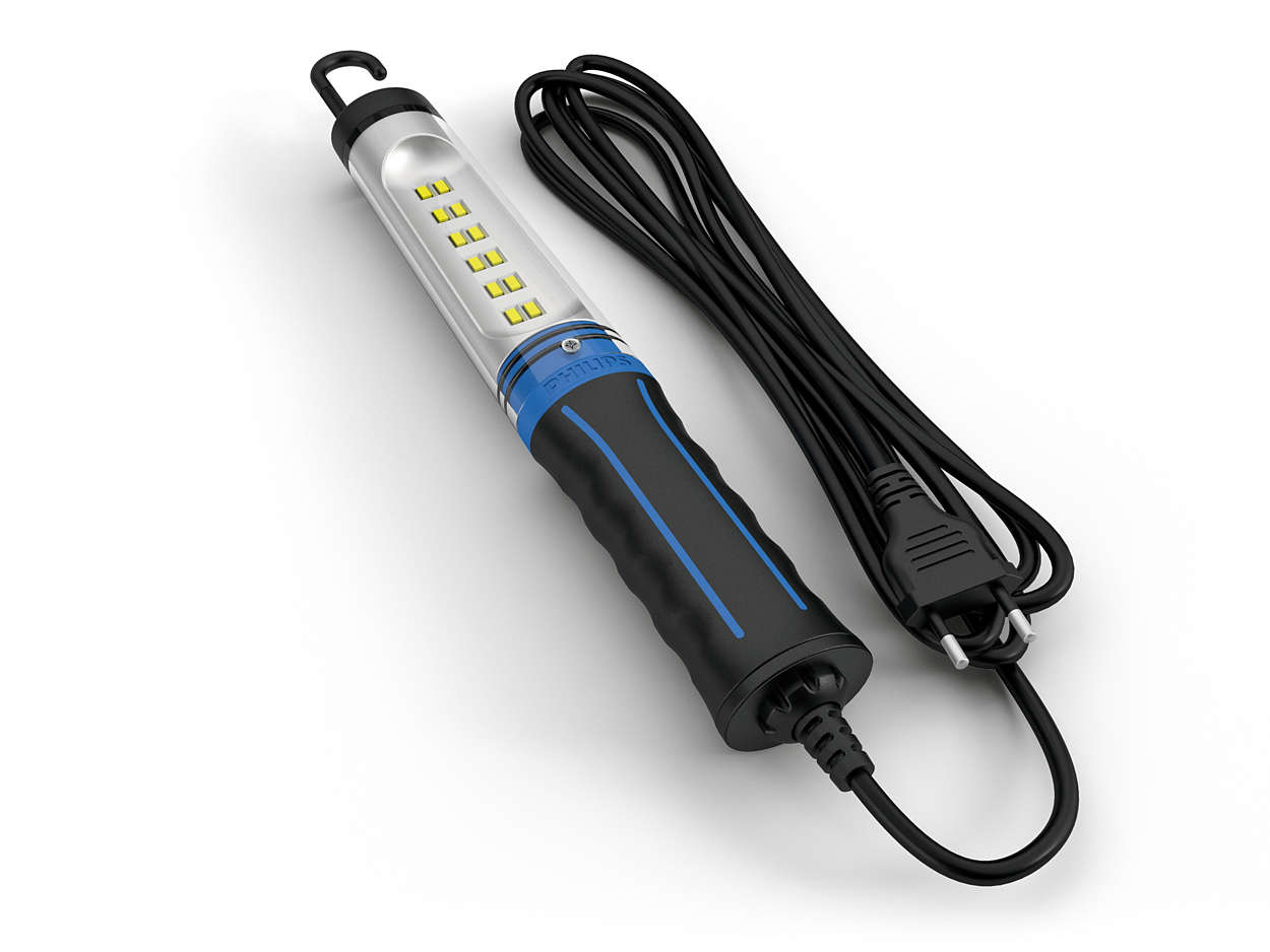 Montážne svietidlo 230V LED PHILIPS CBL10 (LPL35X1) inšpekčné ručné s 5m káblom