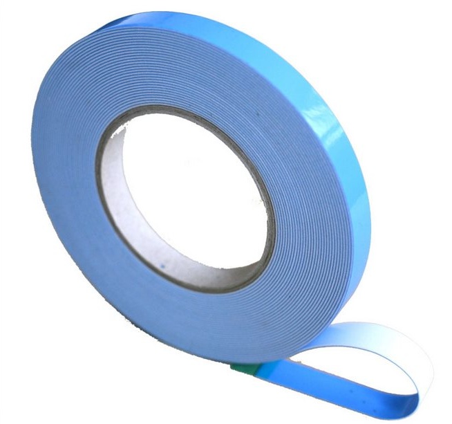 Biela obojstranná lepiaca páska 15mm x 1mm x 10m Akrylové lepidlo