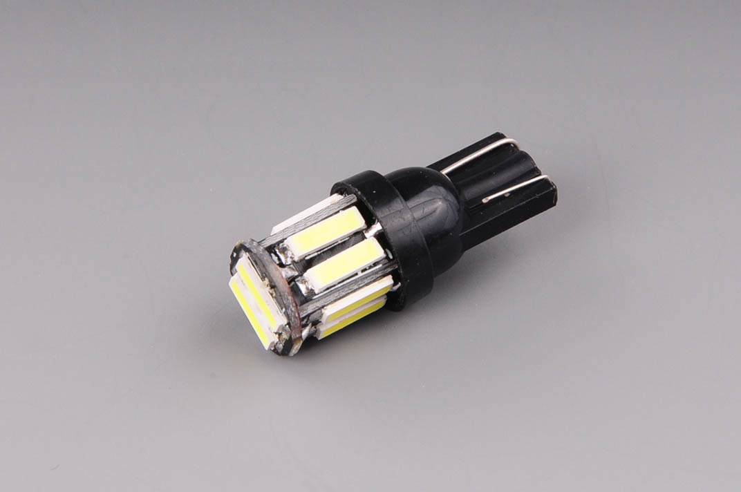 Auto-žiarovka LED W5W AUTOLAMP 12V T10 Studená biela 10xSMDLED