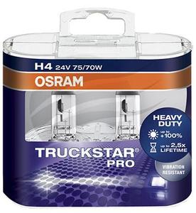 Žiarovka H4 24V 75/70W OSRAM Truckstar Pro +100% Svetla - Set 2ks