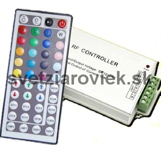 LED RGB Ovládač RF 32 funkcií