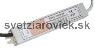 Napájací zdroj LED 45W 12V IP67 vodeodolný