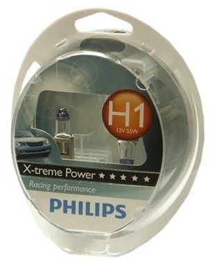 Žiarovka H1 PHILIPS X-treme Power 12V - Set 2ks