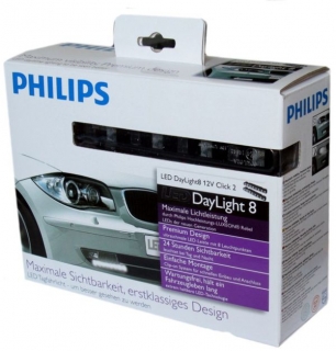 Denné svietenie LED PHILIPS DayLight 8 (12V)