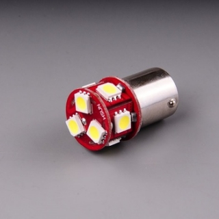 LED 6V 5W BA15s R5W studená biela