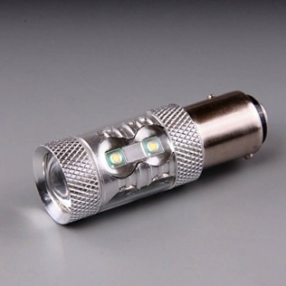 Žiarovka P21/5W LED BAY15d 12V-24V CANbus Studená biela