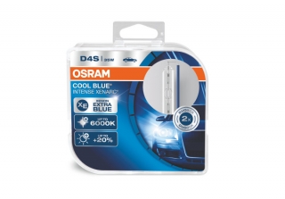 Xenónová výbojka D4S OSRAM 35W Cool Blue Intense Xenón ExtraBlue 6000K Set 2ks