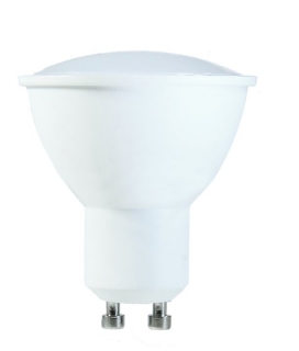 LED žiarovka GU10 50W 230V SADN spotreba 6W teplá biela 3000K Ø50x55mm