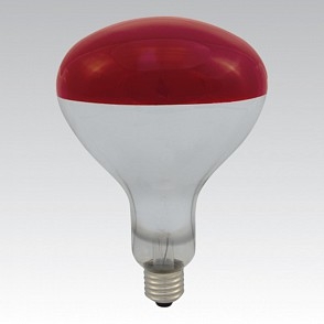 Výhrevná Infra žiarovka 125W 230V E27 R125 NARVA Red