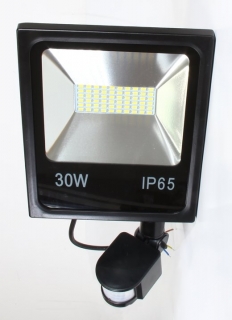 Senzorový LED Reflektor BELLIGHT 230V 30W s čidlom PIR nahrádza 150W halogénový