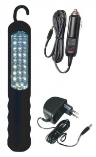 Prenosné pracovné svietidlo LED akumulátorové 230V/12V