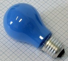 Klasická žiarovka 40W 230V E27 Modrá ORBITEC 60x103mm obyčajná A60