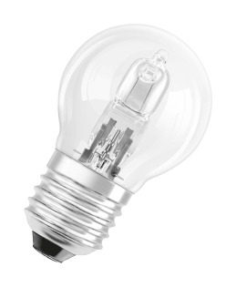 Žiarovka halogénová 40W E27 230V OSRAM 64542PECO G45 spotreba 30W klasická