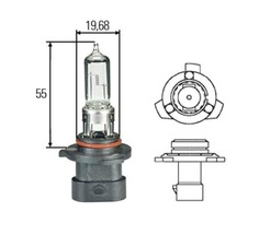 Žiarovka HB3A HELLA 12V 60W P20d (rovná pätica)