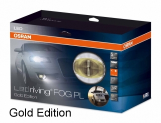 2v1 Denné svietenie s hmlovkami OSRAM LEDriving FOG PL Gold Edition