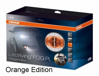 2v1 Denné svietenie s hmlovkami OSRAM LEDriving FOGPL Orange Edition kombinované