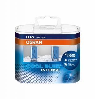 Žiarovka H16 OSRAM 12V 19W Cool Blue Intense - Xenón efekt Set 2ks