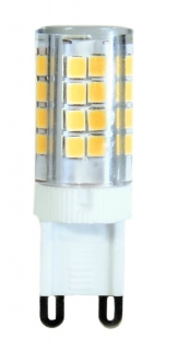 LED žiarovka G9 35W 230V SADN spotreba 4W Teplá biela 3000K Ø16x50mm