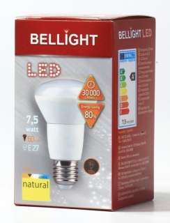 Žiarovka LED E27 60W 230V Reflektorová SADN (spotreba 7,5W) Neutrálna biela R63