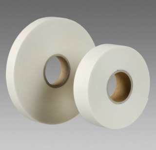 Biela obojstranná lepiaca páska 19mm x 1mm x 10m čisté Solvent Akrylové lepidlo
