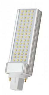 LED SMD žiarovka diódová G24D-1 12W (83W) 230V 1200lm 2700K teplá biela