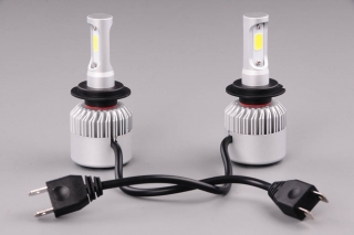 Auto-žiarovka H7 LED 12V / 24V 6500K 4000lm Studená biela - Set 2ks