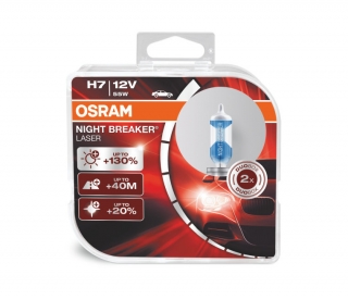 Žiarovka H7 OSRAM Night Breaker LASER 12V Sada 2ks