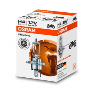 Žiarovka H4 OSRAM Original Moto 12V 60/55W P43t Motocyklová halogén 1ks