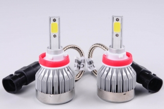 LED autožiarovka H8 AUTOLAMP 12V žiarovka 2000lm do hmlovky náhrada za halogén