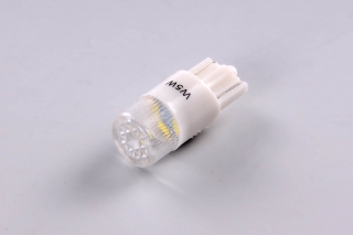 Auto-žiarovka LED W5W Krytá Biela AUTOLAMP 12V T10 W2,1x9,5d - Set 2ks