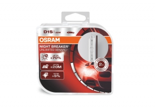 Xenónová výbojka D1S 35W OSRAM Night Breaker Unlimited Xenarc SET 2ks