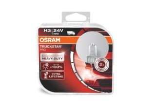 Žiarovka H3 24V 70W OSRAM TruckstarPro +100% svetla - Set 2ks