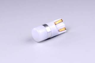 LED žiarovka W5W homogénna krytá 12V biela W2,1x9,5d T10