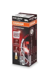 Žiarovka H3 24V 70W OSRAM TruckstarPro +100% svetla 1ks (64156TSP)