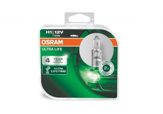 Žiarovka H1 OSRAM Ultra Life 12V 55W Set 2ks