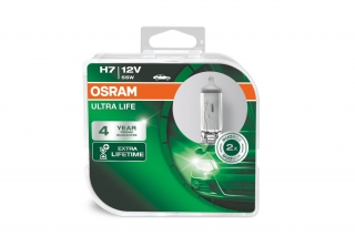 Žiarovka H7 OSRAM Ultra Life 12V 55W s Extra životnosťou - Set 2ks