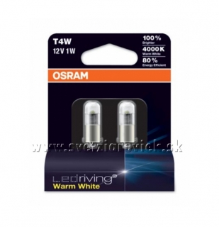 Žiarovka LED T4W 12V OSRAM LEDriving 4000K Set 2ks