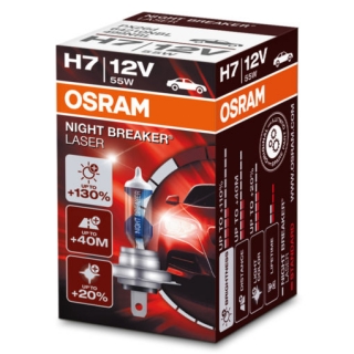 Žiarovka H7 OSRAM Night Breaker LASER 12V 1ks