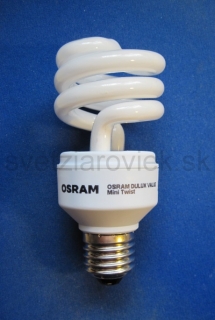 Žiarovka E27 90W (18W) 230V OSRAM DULUX VALUE MINI TWIST