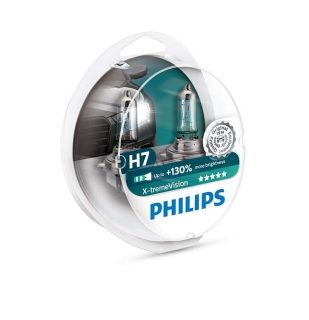 Žiarovka H7 PHILIPS X-tremeVision 12V 55W Set 2ks