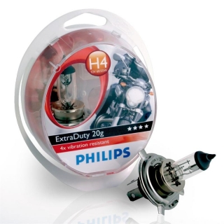 Žiarovka H4 PHILIPS ExtraDuty 12V motožiarovka