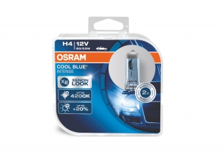 Žiarovka H4 OSRAM Cool Blue Intense 12V 55W - Set 2ks