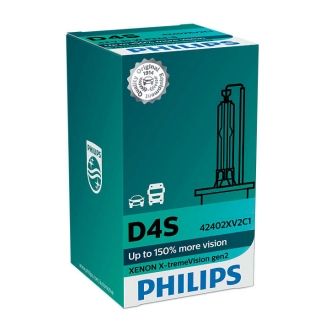 Mimoriadna Xenónová výbojka D4S PHILIPS gen2 X-tremeVision +150% Svetla